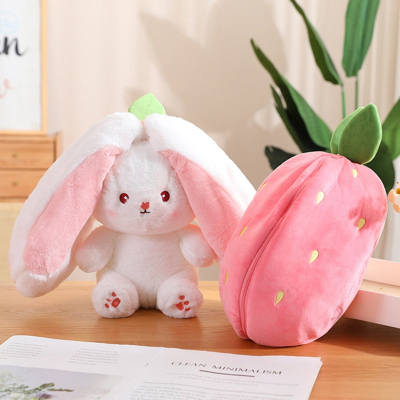 Kawaii Bunny Baby Plushie Soft Hugging Pillow Plush